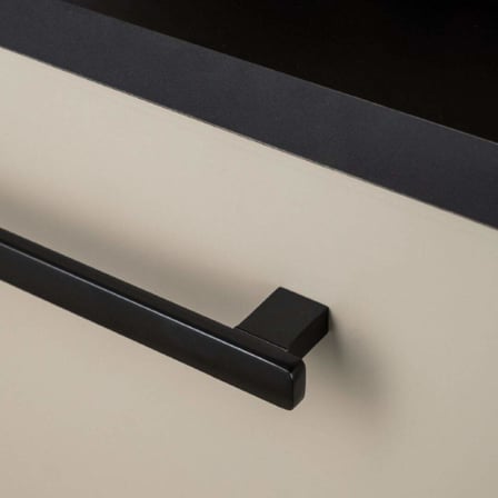 System Mobilya Kulbu Siyah Renk 128mm Kulp (SY9269 0128 AL6)