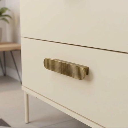 System Mobilya Kulbu Antik Sarı 16mm Düğme Kulp (SY4729 0016 ABM)