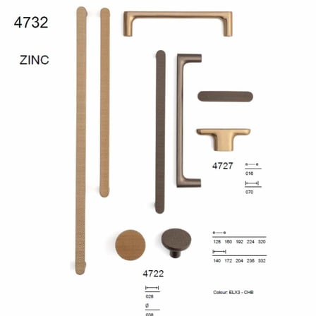 System Mobilya Kulbu Şampanya Renk 160mm Kulp (SY4732 0160 CHB)