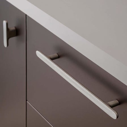 System Mobilya Kulbu Fırçalı Saten Renk 192mm Kulp (SY4740 0192 ELX2)
