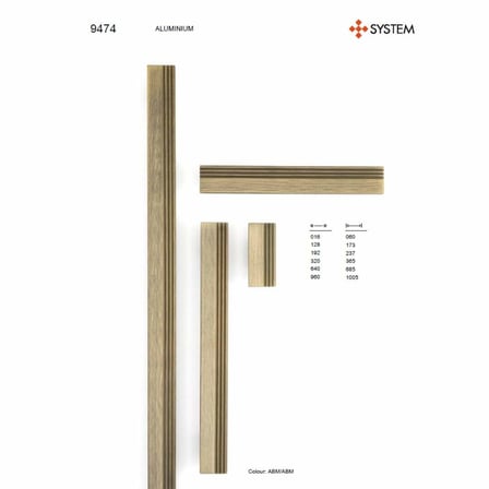 System Düğme Mobilya Kulbu Antik Renk 16mm Kulp (SY9474 0016 ABM-ABM)