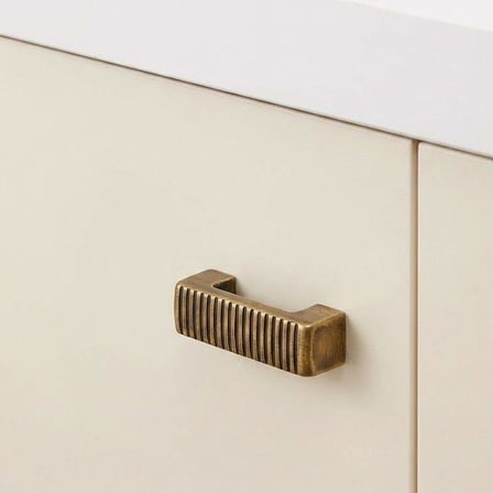 System Düğme Mobilya Kulbu Fırçalı Bronz Renk 32mm Kulp (SY6721 0032 ELX3)