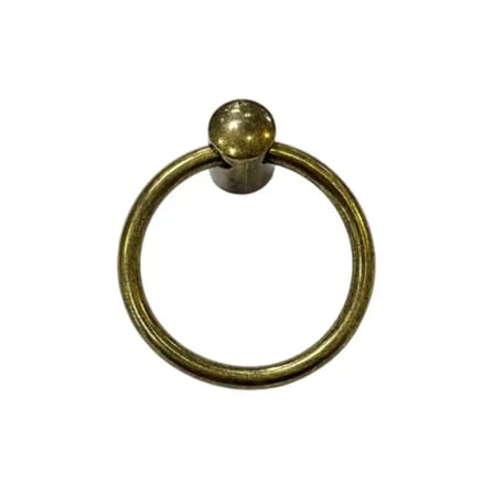 Nobel Cordia Düğme Kulp Antik Sarı (7584-94)