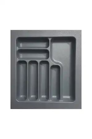 Starax 50 Cm Gri Plastik Kaşıklık 7 Gözlü 44x49 Cm (S-2285-GP)