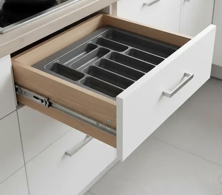 Starax 70 Cm Gri Plastik Kaşıklık 10 Gözlü 64x49 Cm  (S-2288-GP)