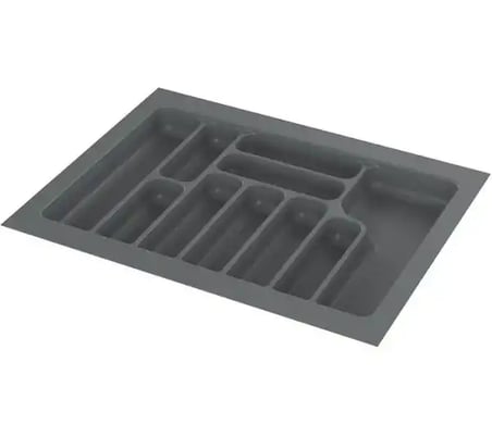Starax 70 Cm Gri Plastik Kaşıklık 10 Gözlü 64x49 Cm  (S-2288-GP)