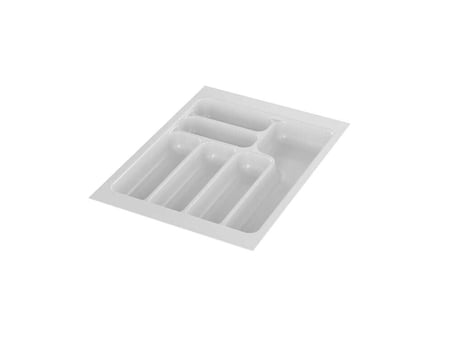 Starax 45 Cm Beyaz Plastik Kaşıklık 6 Gözlü 39x49 Cm (S-2284-WP)