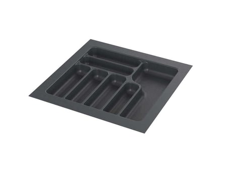 Starax 55 Cm Antrasit Plastik Kaşıklık 7 Gözlü 49x49 Cm  (S-2286-AP)