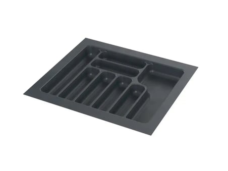 Starax 60 Cm Antrasit Plastik Kaşıklık 8 Gözlü 54x49 Cm  (S-2287-AP)
