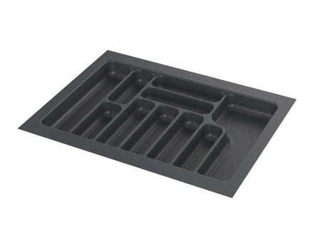 Starax 70 Cm Antrasit Plastik Kaşıklık 10 Gözlü 64x49 Cm (S-2288-AP)