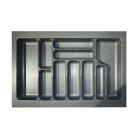 Starax 80 Cm Antrasit Plastik Kaşıklık 10 Gözlü 74x49 Cm (S-2289-AP)