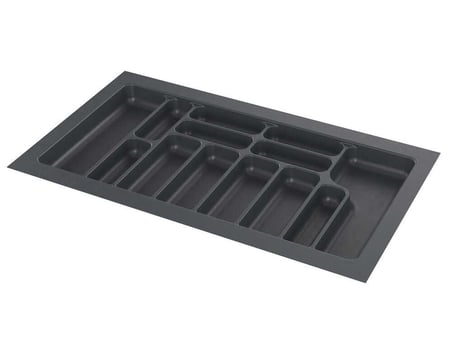 Starax 90 Cm Antrasit Plastik Kaşıklık 13 Gözlü 84x49 Cm (S-2290-AP)