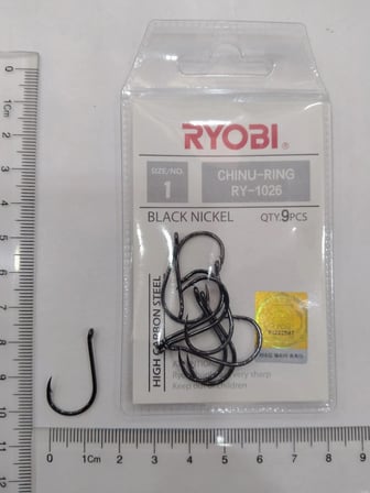 Ryobı RY-1026 Chınu – Rıng Black Nıckel Japon İğne No : 1