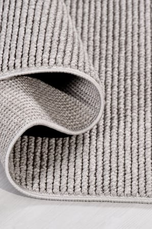 LUMIA Buklet Gri Kaymaz Taban Robot Süpürge Uyumlu Salon Halısı