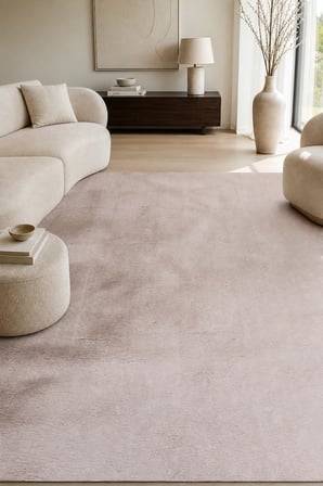 ZENİT Belirtilmemiş Vizon Kaymaz Taban Yıkanabilir Salon Halısı