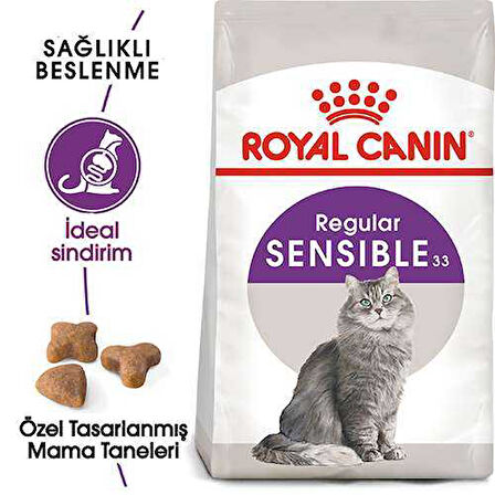 Royal Canin Sensible 33 Hassas Yetişkin Kedi Maması 4 Kg