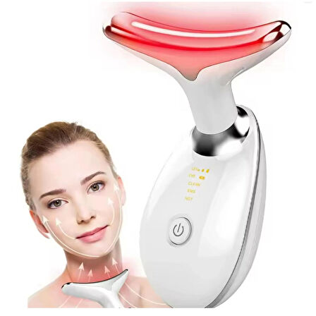 Ozmik ES-1081 Yüz Ve Boyun Kırışıklık Karşıtı Ve Giderici Ems Güzellik Yüz Gençleştirme Cihazı