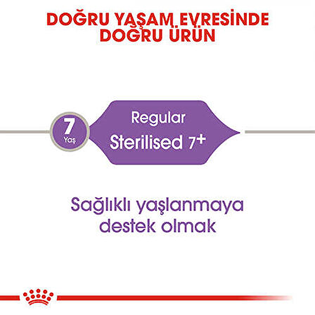 Royal Canin Sterilised 7+ Kısırlaştırılmış Kedi Maması 3,5 Kg