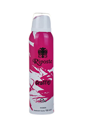 Riposte 24 Saat Etkili Kadın Deodorant - Graffiti - 150 Ml