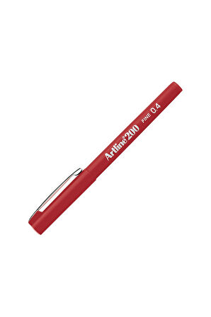 Artline 200n Fıne Keçe Uçlu Yazı Kalemi 0.4 Mm Red