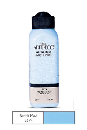 Artdeco Akrilik Boya 140 Ml Bebek Mavi