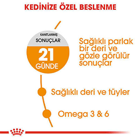 Royal Canin Hair & Skin Deri ve Tüy Sağlığı İçin Kedi Maması 2 Kg