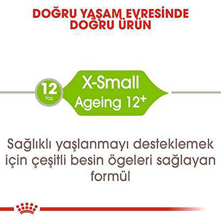 Royal Canin Xsmall Ageing +12 Yaş İçin Köpek Maması 1,5 Kg