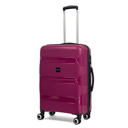 Lucas Polipropilen Kırılmaz Valiz, Orta Boy