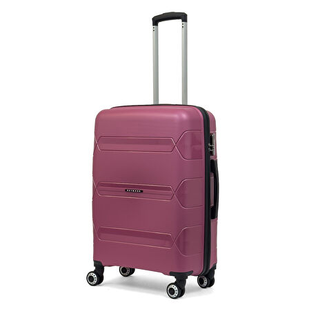 Lucas Polipropilen Kırılmaz Valiz, Orta Boy