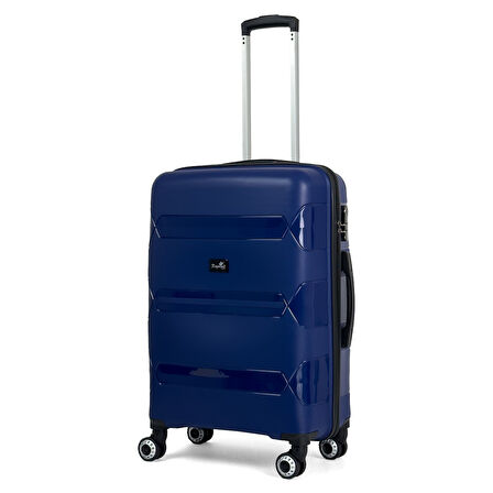 Lucas Polipropilen Kırılmaz Valiz, Orta Boy