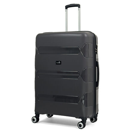 Lucas Polipropilen Kırılmaz Valiz, Büyük Boy