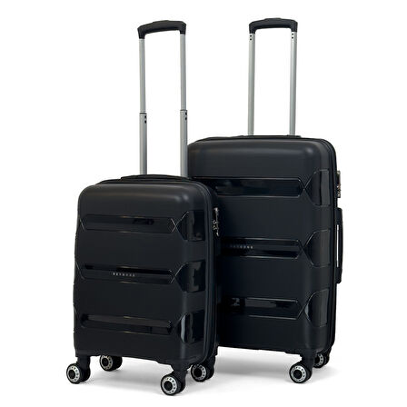 Lucas Polipropilen Kırılmaz Valiz, Kabin Boy&Orta Boy