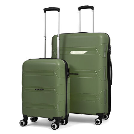 Lucas Polipropilen Kırılmaz Valiz, Kabin Boy&Büyük Boy