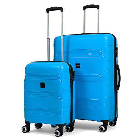 Lucas Polipropilen Kırılmaz Valiz, Kabin Boy&Büyük Boy