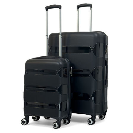 Lucas Polipropilen Kırılmaz Valiz, Kabin Boy&Büyük Boy