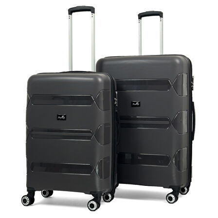 Lucas Polipropilen Kırılmaz Valiz, Orta Boy&Büyük Boy