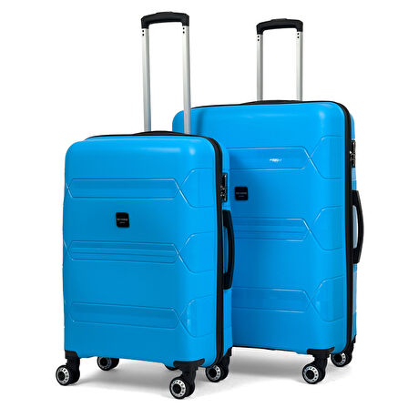 Lucas Polipropilen Kırılmaz Valiz, Orta Boy&Büyük Boy