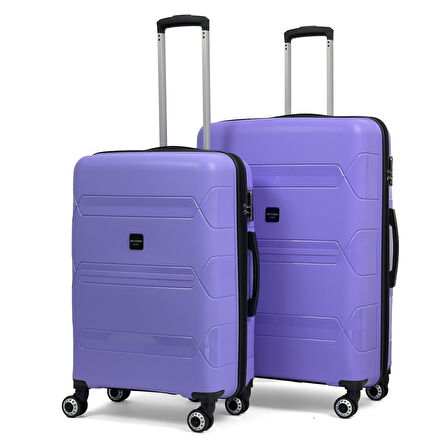 Lucas Polipropilen Kırılmaz Valiz, Orta Boy&Büyük Boy