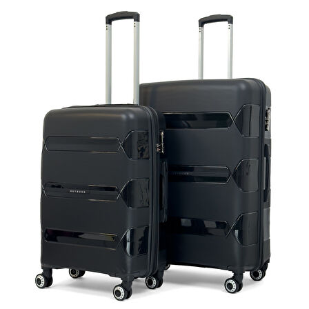 Lucas Polipropilen Kırılmaz Valiz, Orta Boy&Büyük Boy