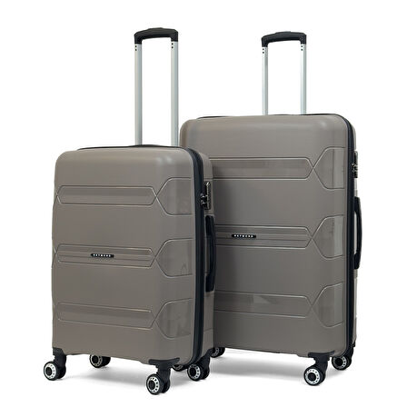 Lucas Polipropilen Kırılmaz Valiz, Orta Boy&Büyük Boy