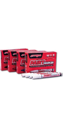 RAYNO  RYN10203 Kırmızı Paint Marker 12’li