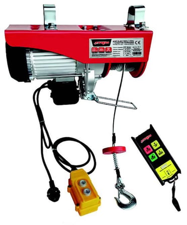 RAYNO RYN11158 Elektrikli Mini Vinç 600–1200 KG 20 M Kablosuz Kumandalı (WiFi)