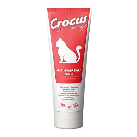 Crocus Anti Hairball Tüy Yumağı Önleyici Kedi Maltı 100 Gr