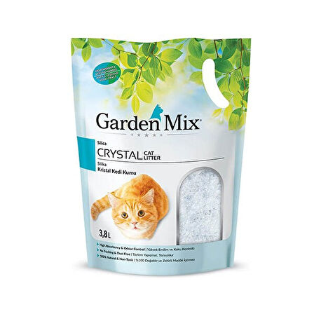 Garden Mix Silica Jel Kedi Kumu 3.8 Lt