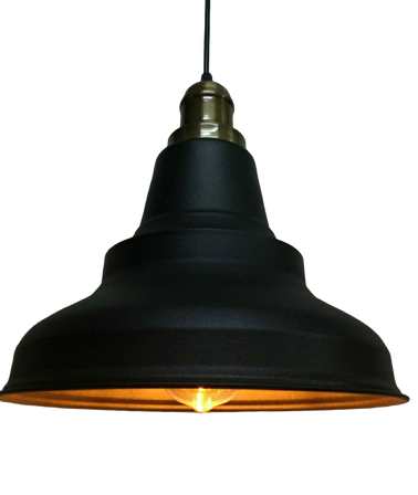 Retro Metal Sarkıt Avize Rustik Tekli Sarkıt Siyah Eskitme  Cafe Mutfak Aydınlatma