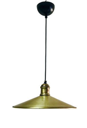 Retro Metal Sarkıt Avize Rustik Tekli Sarkıt Eskitme Cafe Mutfak Aydınlatma 40 cm