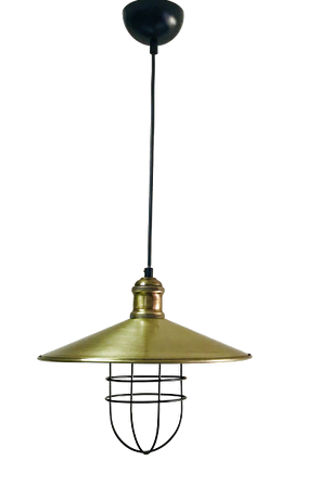 Retro Metal Sarkıt Avize Rustik Tekli Sarkıt Eskitme Kafesli Cafe Mutfak Aydınlatma 40 cm