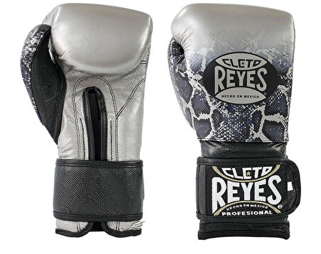 Cleto Reyes Snake Leather Strap & Attached Thumb And Hook & Loop Closure Boks Eldiveni