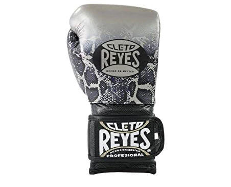Cleto Reyes Snake Leather Strap & Attached Thumb And Hook & Loop Closure Boks Eldiveni