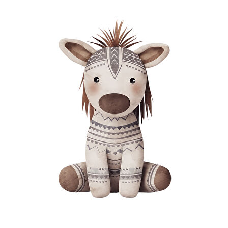 Zebra Duvar Stickerı